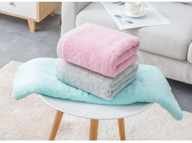 Yiwu Good Goods Cotton Untwisted Yarn Adult Bath Towel Men and Women Absorbent Bath Towel Gift Daily Necessities Bath Towel