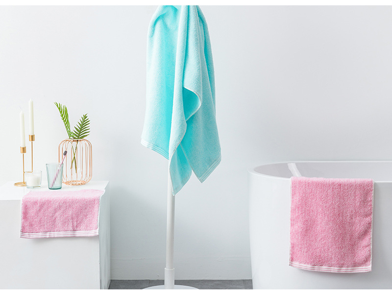 Yiwu Good Goods Cotton Untwisted Yarn Adult Bath Towel Men and Women Absorbent Bath Towel Gift Daily Necessities Bath Towel