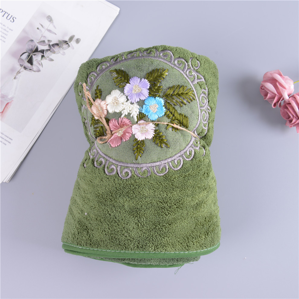 Bath Towel Household Adult Men and Women Pure Cotton All Cotton Water-Absorbing Quick-Drying Not Easy to Lint Couple Bath Towel Towel