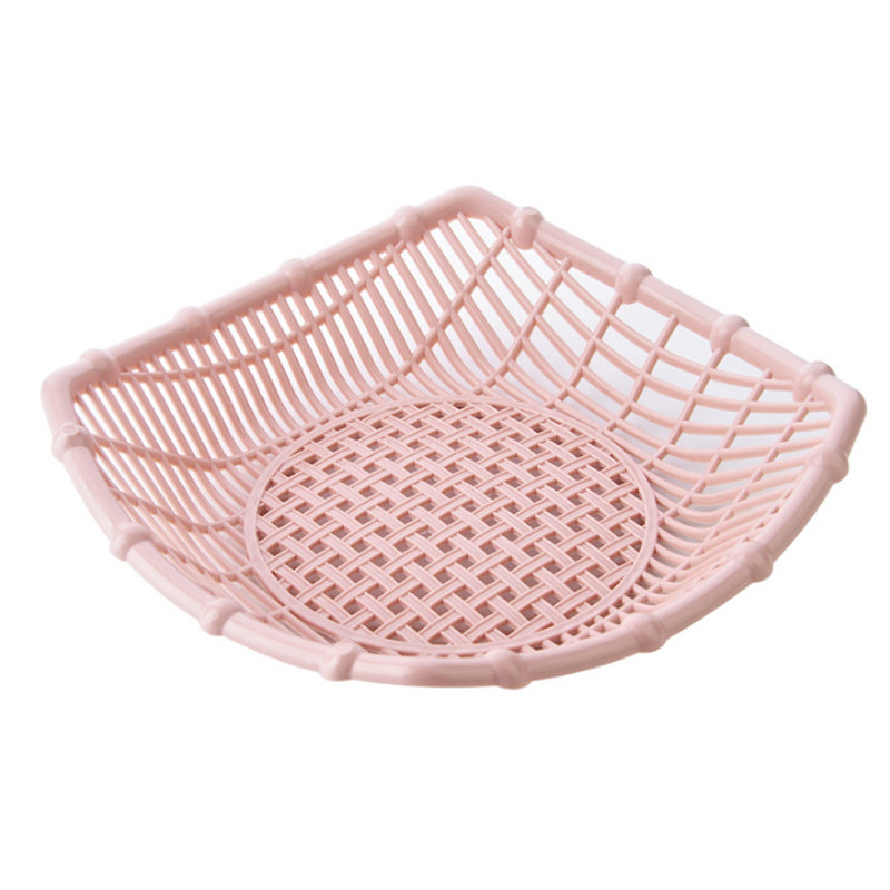 fruit basket simple living room snack plate dry fructose fruit basket kitchen dripping vegetables basket storage plate