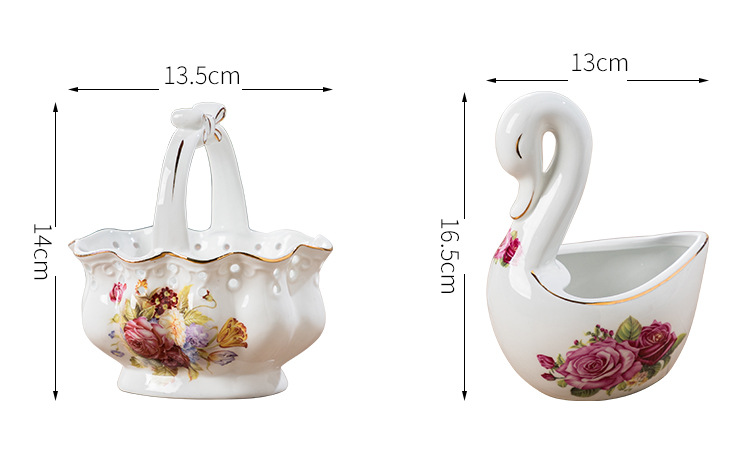 Nordic Style Ceramic Tableware Storage Storage Basket Hanging Basket Spoon Chopsticks Basket Scissors Fork Frame Snack Plate Nordic Style Ceramic Tableware Storage Storage Basket Hanging Basket Spoon Chopsticks Basket Scissors Fork Frame Snack Plate
