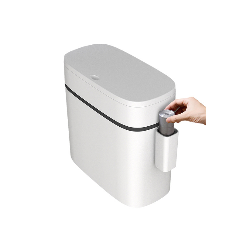 Toilet Waste Paper Trash Can with Lid Household Living Room Press Simple Creative Modern Nordic Covered Toilet