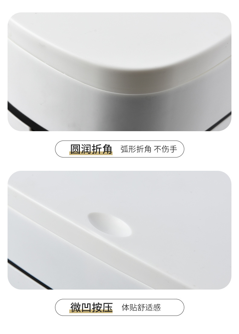 Toilet Waste Paper Trash Can with Lid Household Living Room Press Simple Creative Modern Nordic Covered Toilet