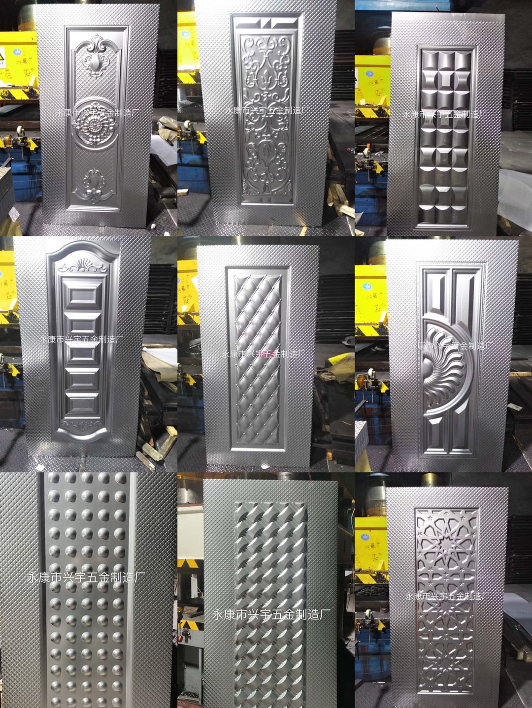 Cold Rolled Plate Stamping Door Panel Customized Embossed Door Surface Best-Selling Foreign Trade Product