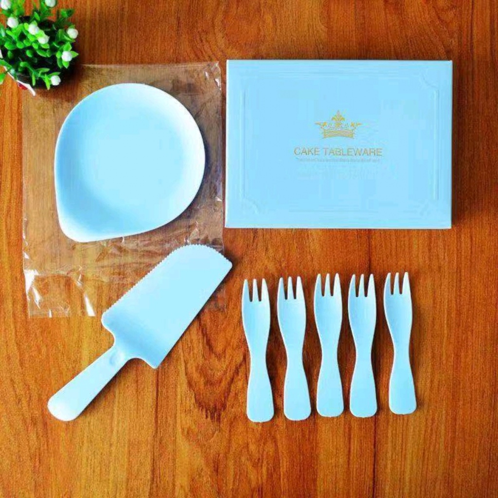 High-End Cake Tableware Paper Plate for Cake Disposable Dish Spork Package Cutlery Tray Candle Tableware Set High-End Cake Tableware Paper Plate for Cake Disposable Dish Spork Package Cutlery Tray Candle Tableware Set