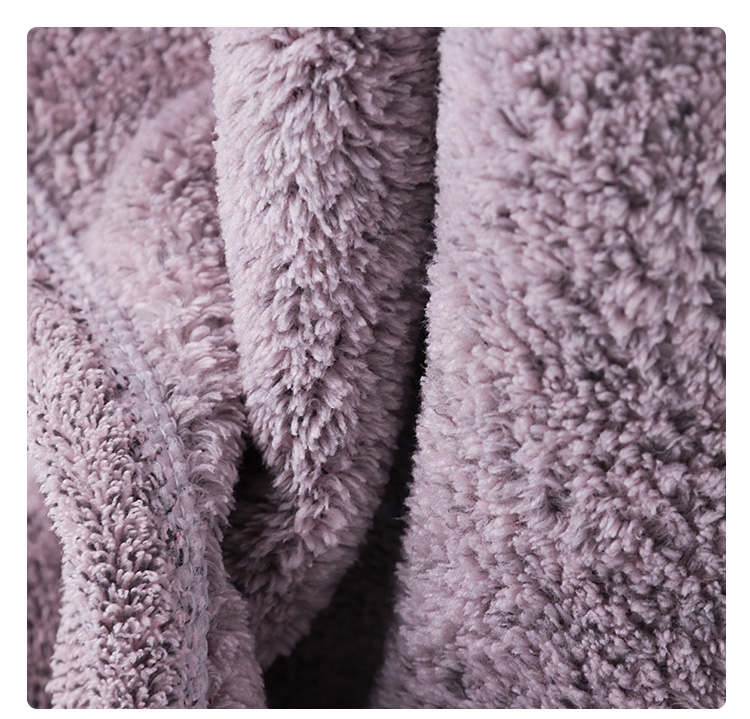 Jieni Skin 70x140 Bamboo Charcoal Fiber Super Water-Absorbing and Quick-Drying Soft Lint-Free Adult Cute Korean Style Bath Towel