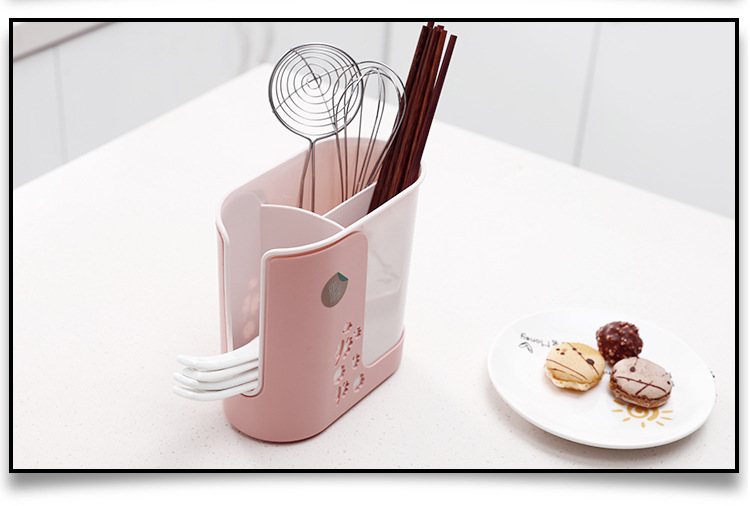 Kitchen Plastic Multi-Functional Storage Rack Wheat Straw Plastic Draining Chopsticks Bucket Creative Draining Chopsticks Bucket Cage Wholesale Kitchen Plastic Multi-Functional Storage Rack Wheat Straw Plastic Draining Chopsticks Bucket Creative Draining Chopsticks Bucket Cage Wholesale