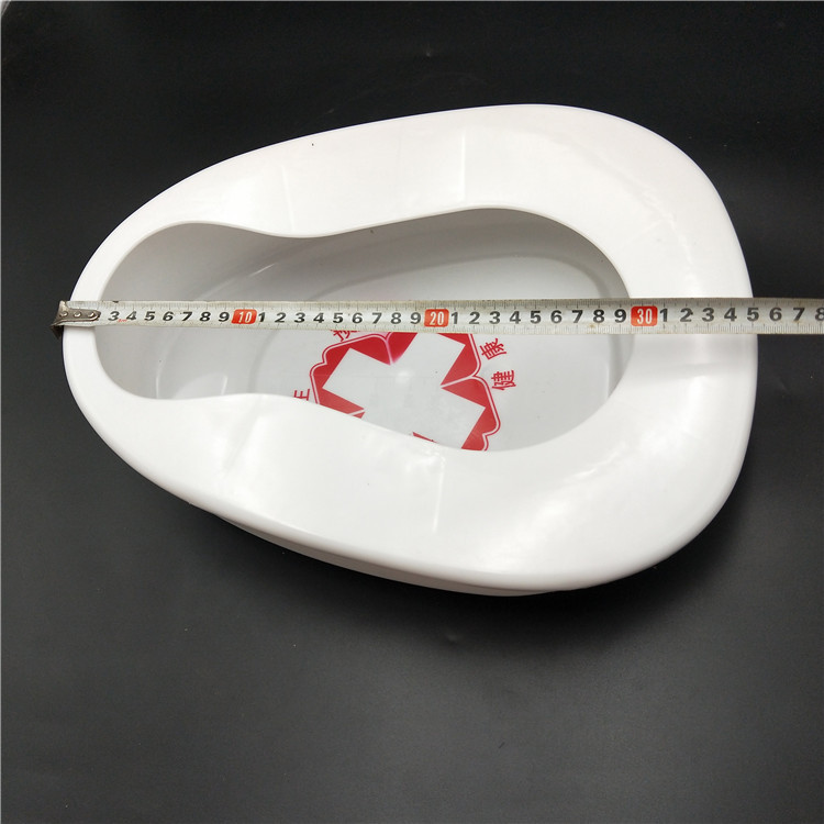 Plastic Split Bedpan Toilet Elderly Stool Basin Bedpan Urinal Bedpan Toilet with Lid Bedpan
