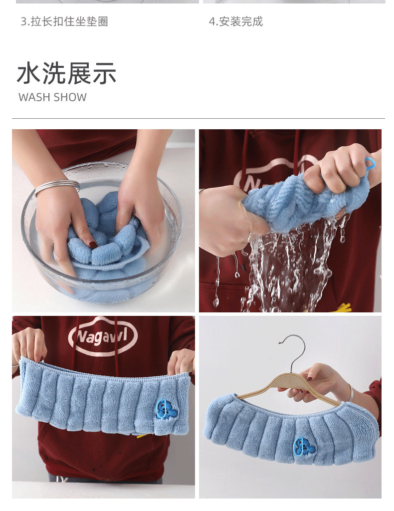 Knitted Toilet Mat Thickened Household Cushions Removable and Washable Toilet Seat Cover Toilet Cushion Toilet Lid Universal Winter Warm Knitted Toilet Mat Thickened Household Cushions Removable and Washable Toilet Seat Cover Toilet Cushion Toilet Lid Universal Winter Warm