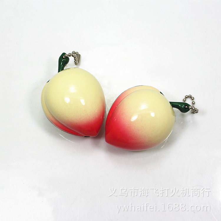 The new strange new creative flame lighter peach peach and Yanju stall goods wholesale nopostage The new strange new creative flame lighter peach peach and Yanju stall goods wholesale nopostage