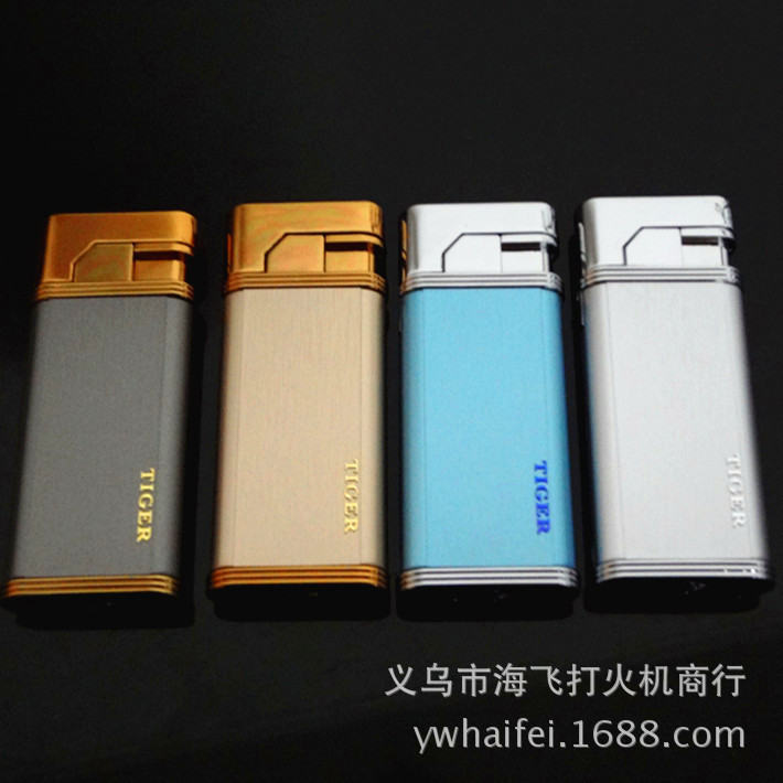 Supply Tiger TW-876 windproof metal lighter and lighter Yanju creative personality