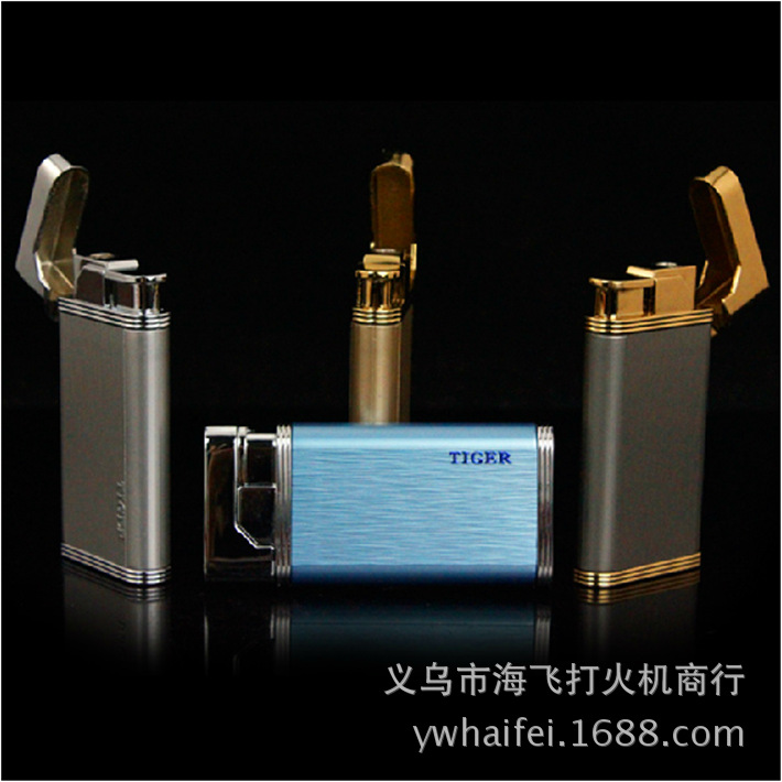 Supply Tiger TW-876 windproof metal lighter and lighter Yanju creative personality