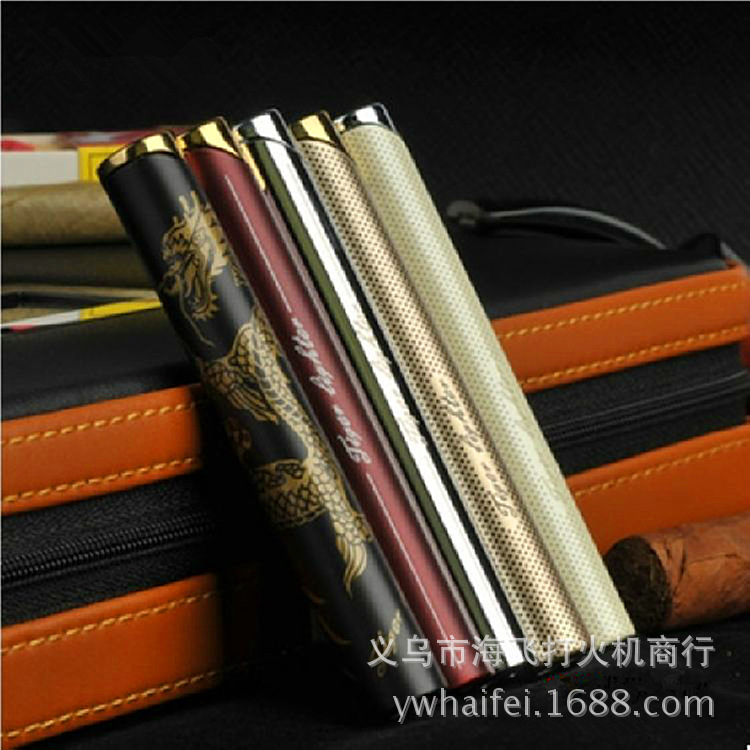 Supply Tiger TW-858 fire lighter and lighter metal cylindrical creative Yanju
