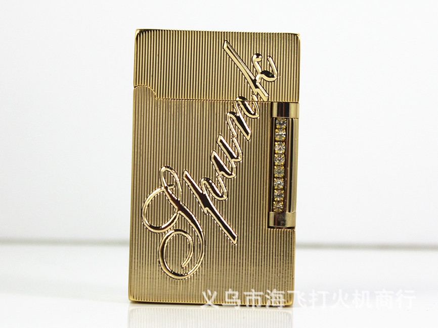 SK28-D08 Division of Parker SPUNK langsheng Golden logo gift boutique wholesale metal lighters lighter sound human being rattled