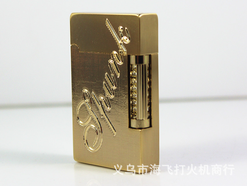 SK28-D08 Division of Parker SPUNK langsheng Golden logo gift boutique wholesale metal lighters lighter sound human being rattled