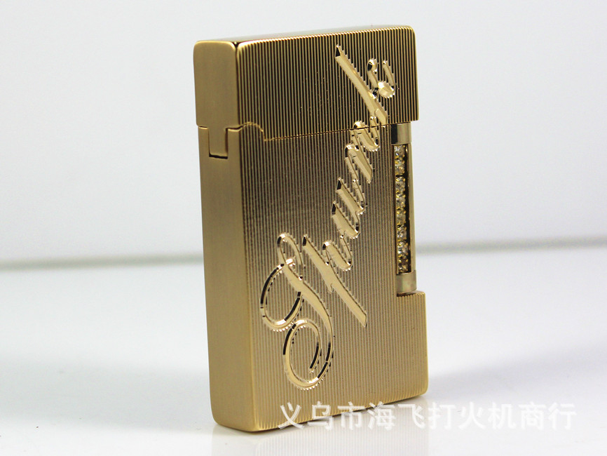 SK28-D08 Division of Parker SPUNK langsheng Golden logo gift boutique wholesale metal lighters lighter sound human being rattled