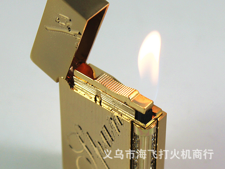 SK28-D08 Division of Parker SPUNK langsheng Golden logo gift boutique wholesale metal lighters lighter sound human being rattled