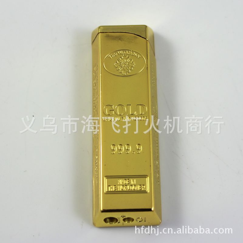 Gold lighter metal lighter lighter lighter wholesale creative fire and smoking Gold lighter metal lighter lighter lighter wholesale creative fire and smoking
