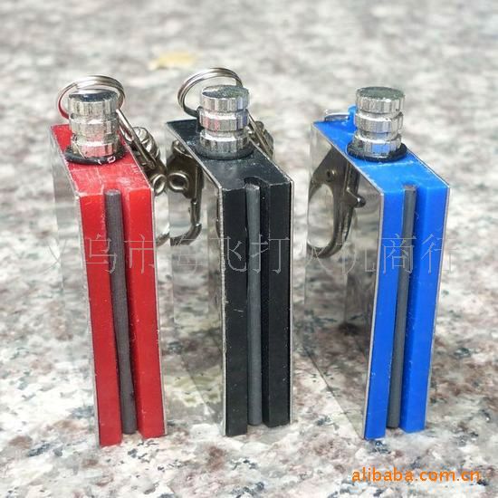 The creative side million matches waterproof mirror drawing metal fire lighter kerosene and smoking advertising