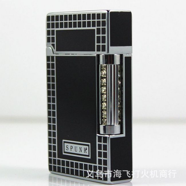 Si Paike SPUNK langsheng lighter black box with gift box wholesale human being rattled metal lighter