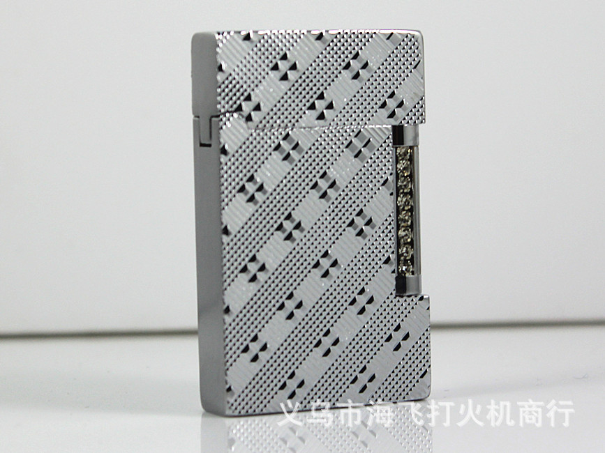 SK28-D04 Division of Parker SPUNK langsheng lighter silver plum squares gift box wholesale human being rattled metal lighter