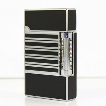 Si Paike SPUNK langsheng lighter silver bumper black gift box wholesale fine human being rattled metal lighter