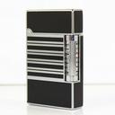 Si Paike SPUNK langsheng lighter silver bumper black gift box wholesale fine human being rattled metal lighter