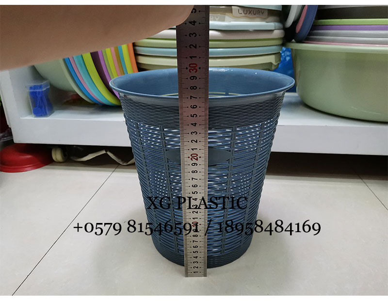 plastic trash can fashion rubbish can creative design round shape dust bin high quality waste can hollow out dustbin hot
