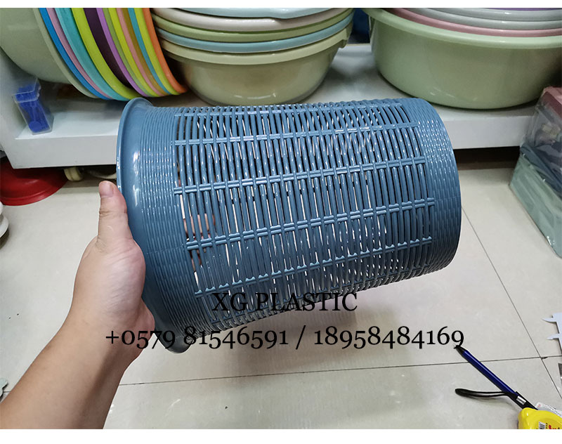 plastic trash can fashion rubbish can creative design round shape dust bin high quality waste can hollow out dustbin hot