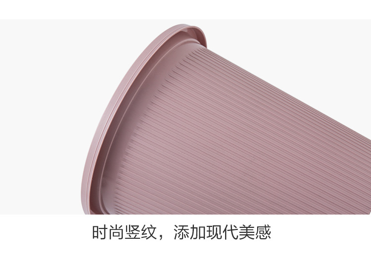 European-style dustbin with pressure ring household kitchen, living room, bathroom, basket, bedroom, large garbage basket, garbage can