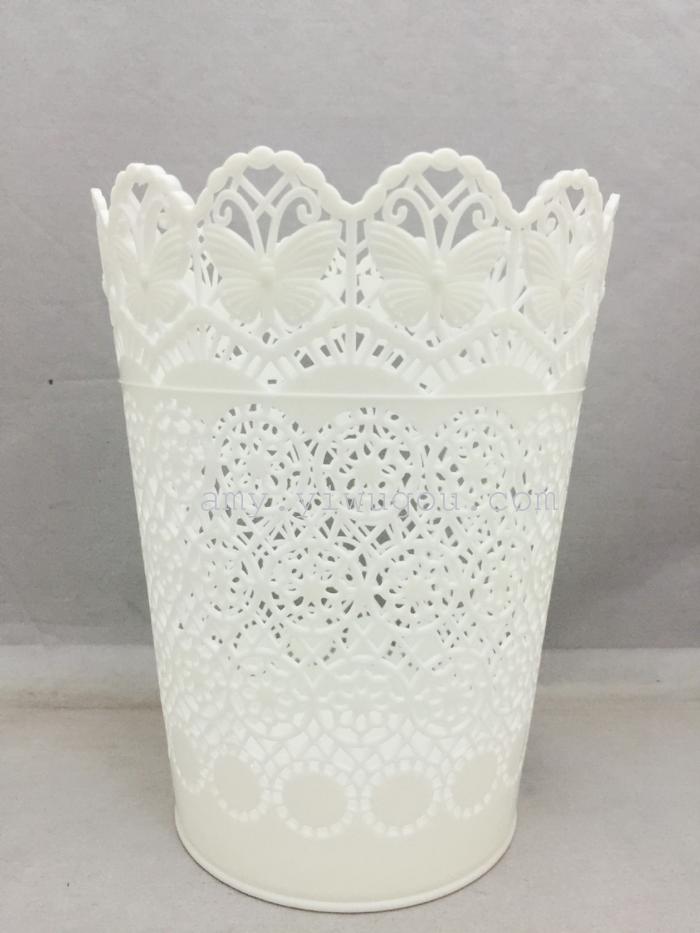 YLT-8010 carved hollow desktop trash creative plastic Mini dustbin YLT-8010 carved hollow desktop trash creative plastic Mini dustbin