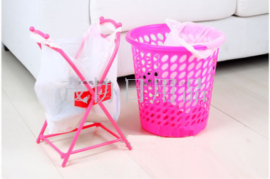 Japan km home folding garbage rack garbage bag special garbage rack kitchen lightweight dustbin