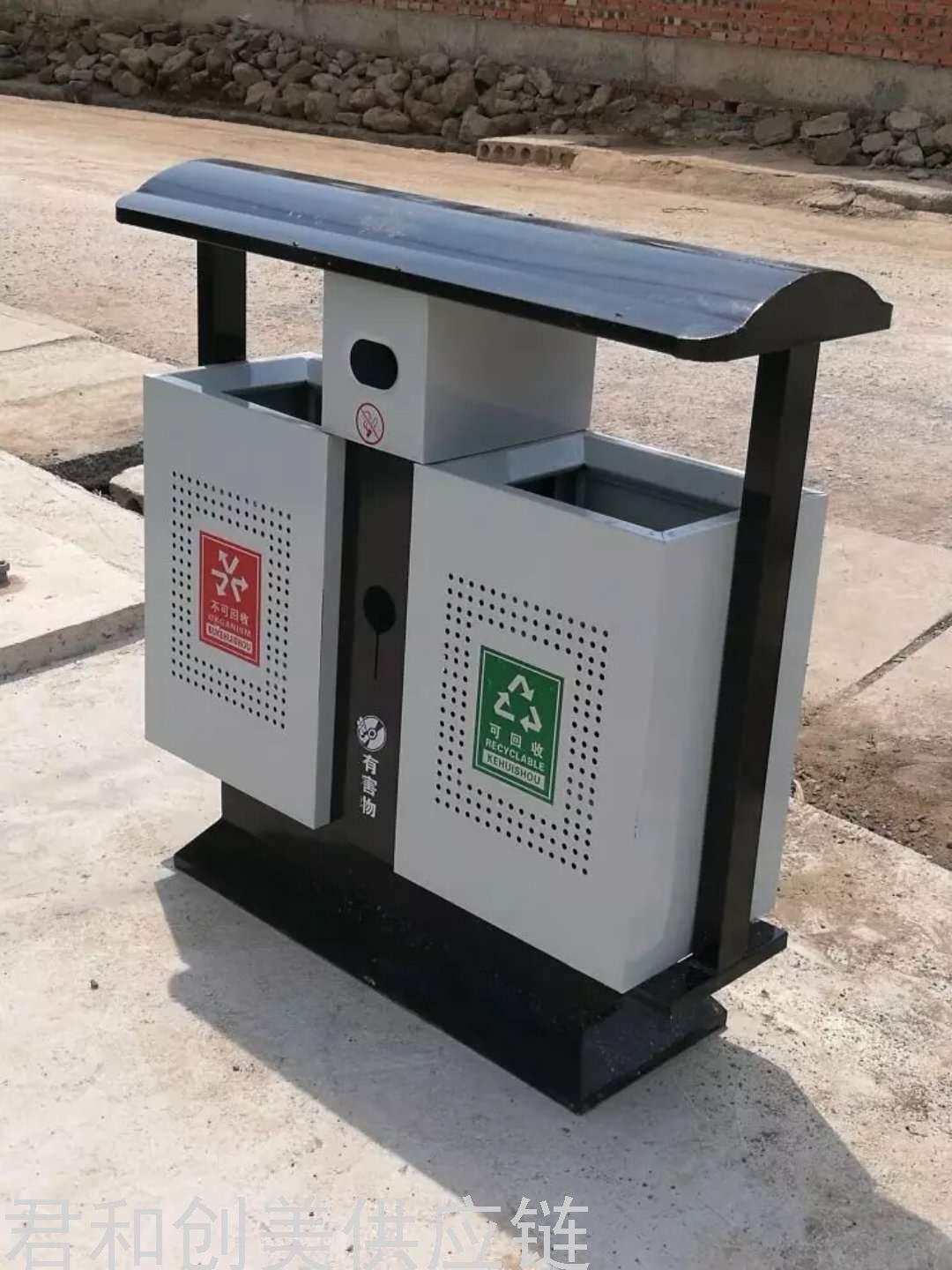 Garbage Bin Stainless Steel Trash Can Park Classification Dustbin Scenic Spot Trash Bin Outdoor Recycle Bin Garbage Bin Stainless Steel Trash Can Park Classification Dustbin Scenic Spot Trash Bin Outdoor Recycle Bin