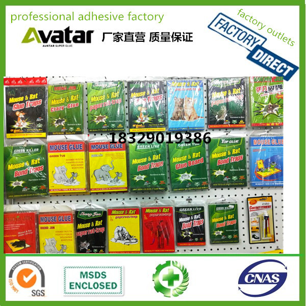   Factory outlet  paper board Mouse trap sticker Pest Control mouse &amp; rat glue trap for sale