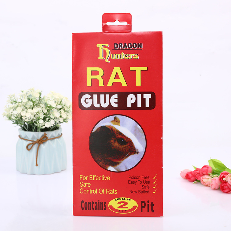 Factory Direct Sales Flypaper. Glue Mouse Traps Adhesive Plate Mouse Trap Sticker Silicon Sealant Sealant 502 Glue