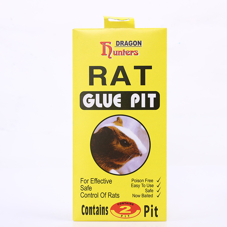 Factory Direct Sales Flypaper. Glue Mouse Traps Adhesive Plate Mouse Trap Sticker Silicon Sealant Sealant 502 Glue