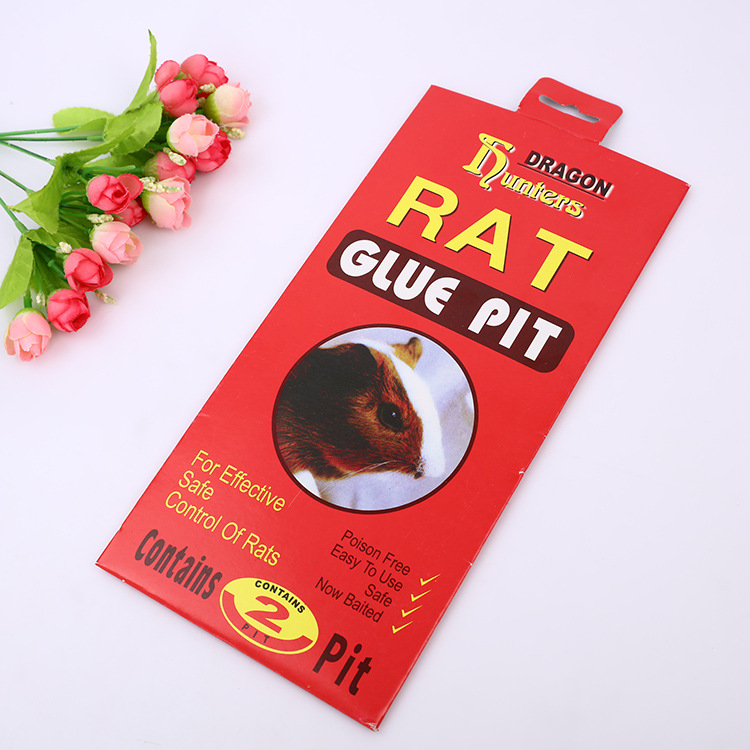 Factory Direct Sales Flypaper. Glue Mouse Traps Adhesive Plate Mouse Trap Sticker Silicon Sealant Sealant 502 Glue