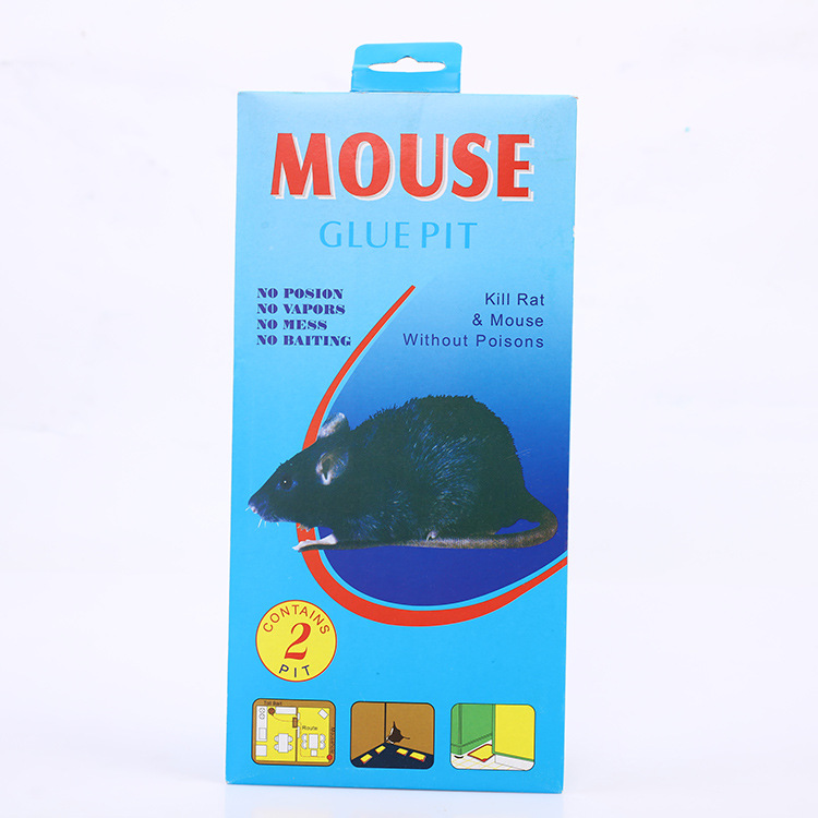 Factory Direct Sales Flypaper. Glue Mouse Traps Adhesive Plate Mouse Trap Sticker Silicon Sealant Sealant 502 Glue