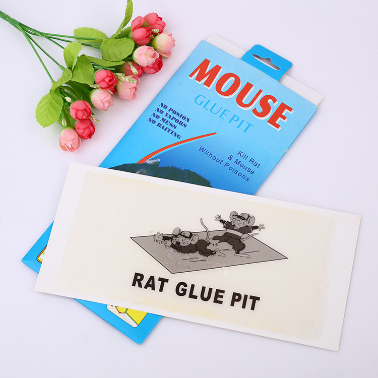 Factory Direct Sales Flypaper. Glue Mouse Traps Adhesive Plate Mouse Trap Sticker Silicon Sealant Sealant 502 Glue