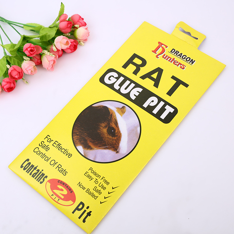Factory Direct Sales Flypaper. Glue Mouse Traps Adhesive Plate Mouse Trap Sticker Silicon Sealant Sealant 502 Glue