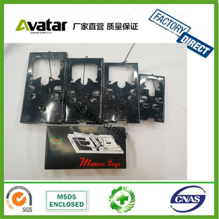 Black plastic Reusable Rat Catch Trap Black Plastic Mouse Snap Trap ABS Mouse Trap Rat Traps 
