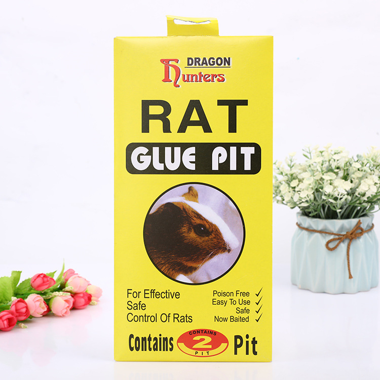 Factory Direct Sales Flypaper. Glue Mouse Traps Adhesive Plate Mouse Trap Sticker Silicon Sealant Sealant 502 Glue