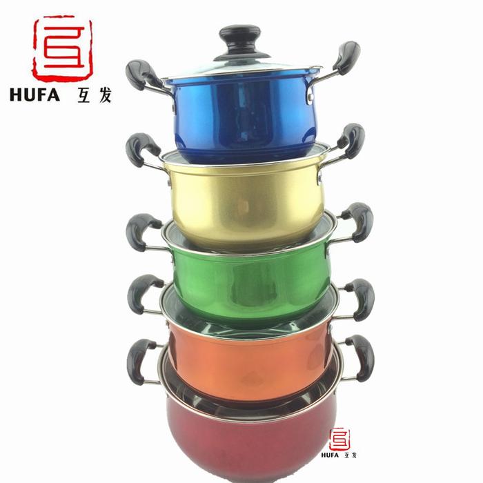 Stainless steel dish serving dish multi purpose pot soup pot stainless steel kitchenware pot with cover sauce pans