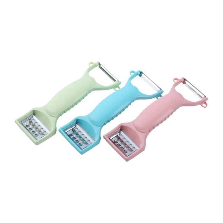 Factory Direct Sales New Creative Stainless Steel Multi-Functional Double-Headed Peeler Peeler