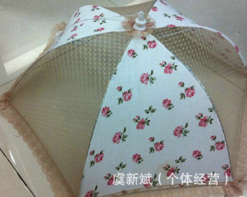 Manufacturers sell xinxin daily necessities anti-mosquito food cover dust printing fruit cover fashion high-end dish cover