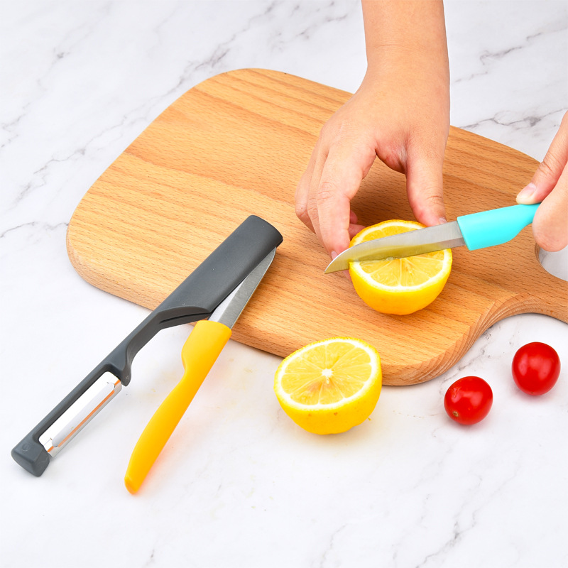 Multi-Purpose Peeler Peeler Household Kitchen Long Handle Creative Potato Peeler Fruit and Vegetable Cutting Tool
