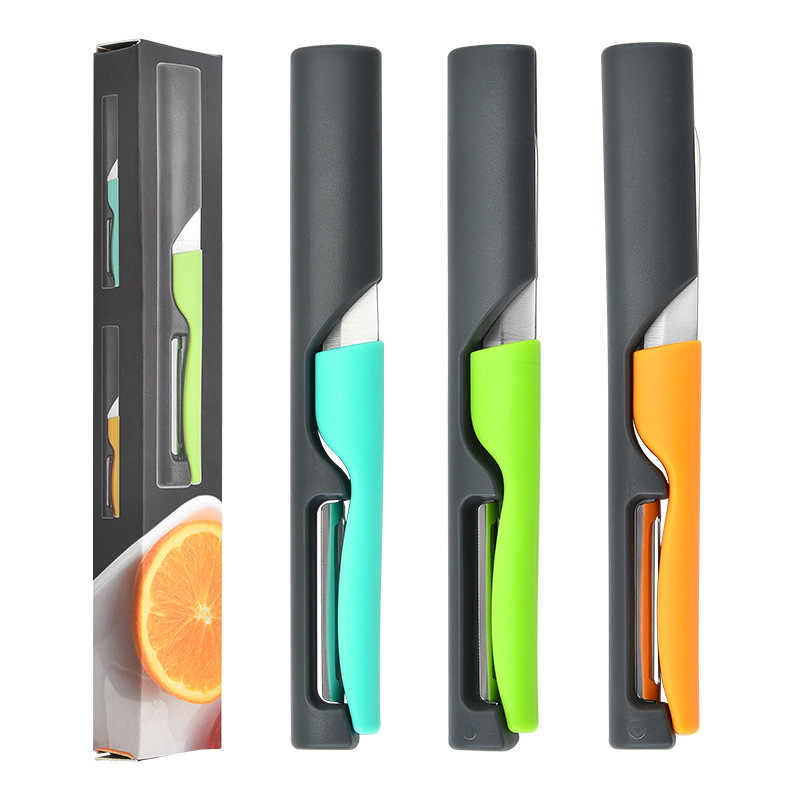 Multi-Purpose Peeler Peeler Household Kitchen Long Handle Creative Potato Peeler Fruit and Vegetable Cutting Tool