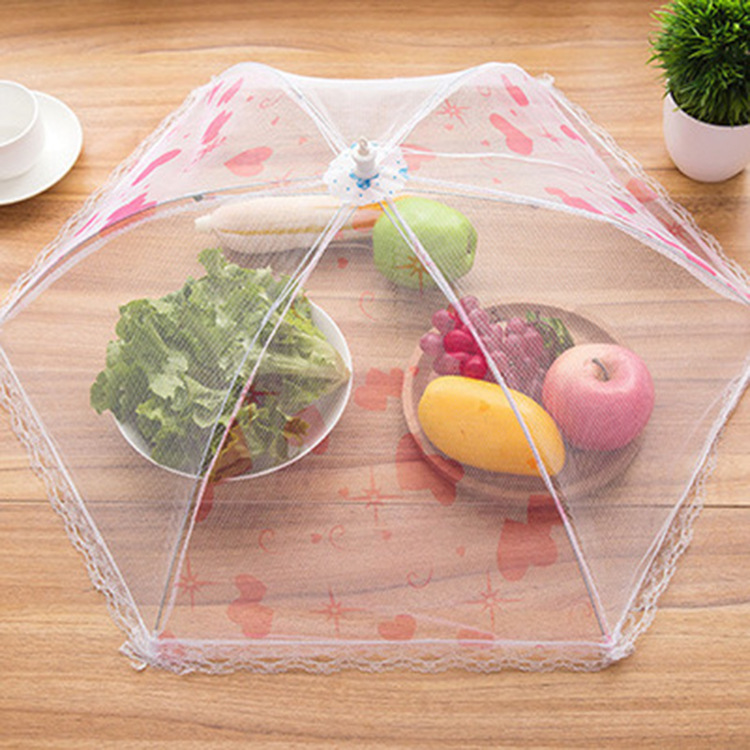 Fly proof Table cover circular folding dish cover food cover