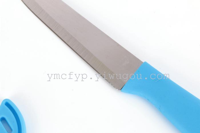 ABS stainless steel handle with plastic sleeve fruit knife peeler portable