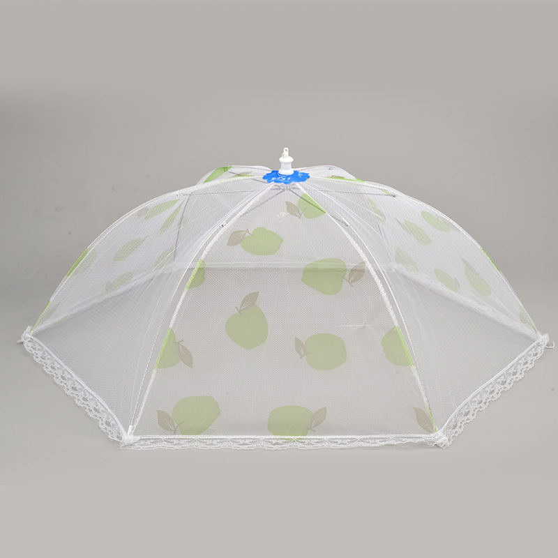 D312 Household Anti-Mosquito Dust Vegetable Cover Umbrella Lace Food Cover Kitchen Dish Cover Food Food Cover Vegetable Cover Shower Random